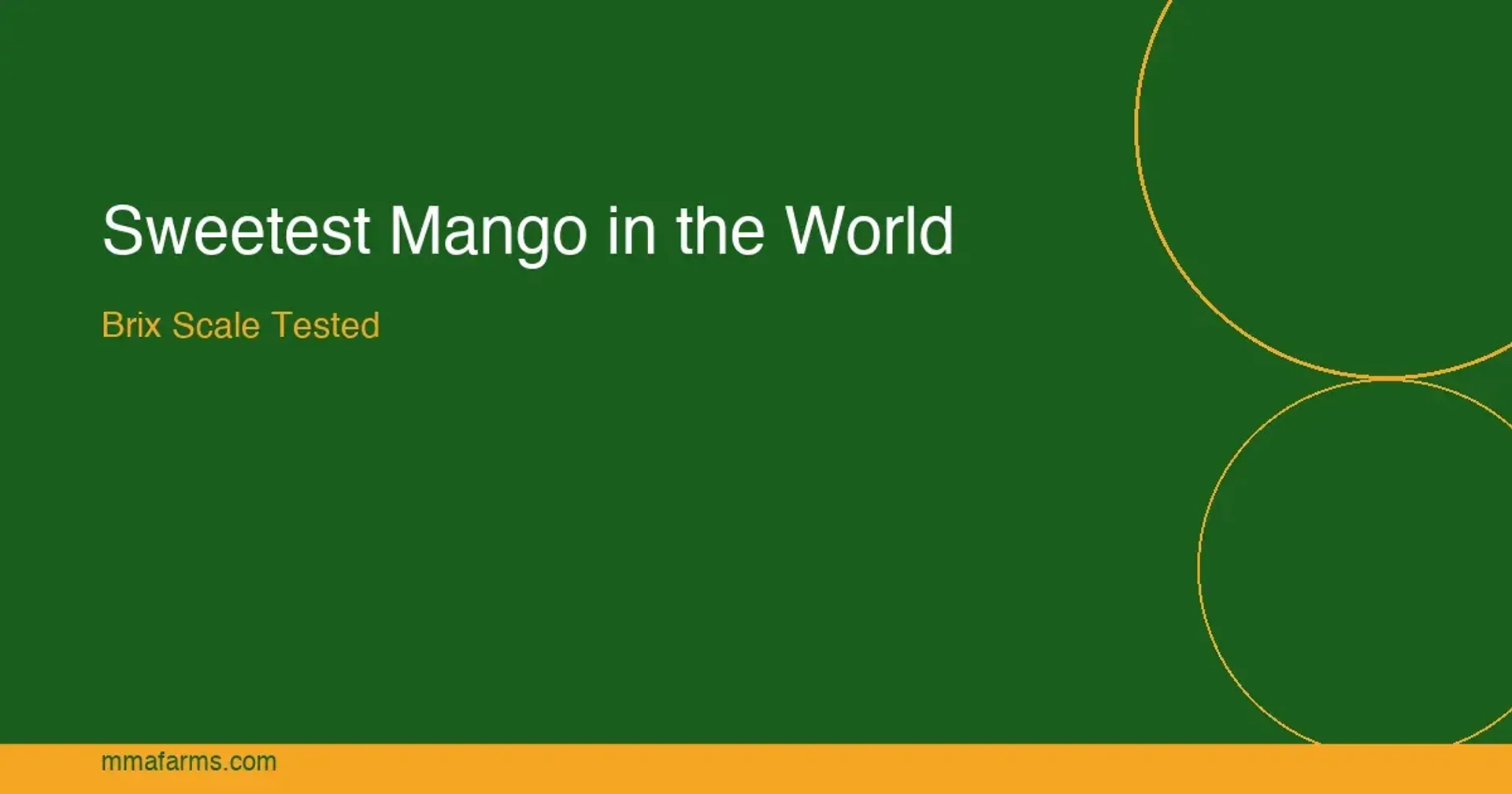 Mango Building Mango Diplomacy: Building Global Relationships